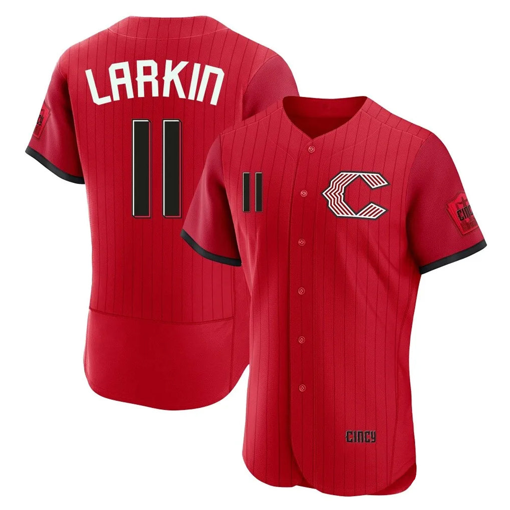 Davalo C.Reds #11 Barry Larkin Player Red 2026 City Connect Limited Elite Home Stitched Jerseys