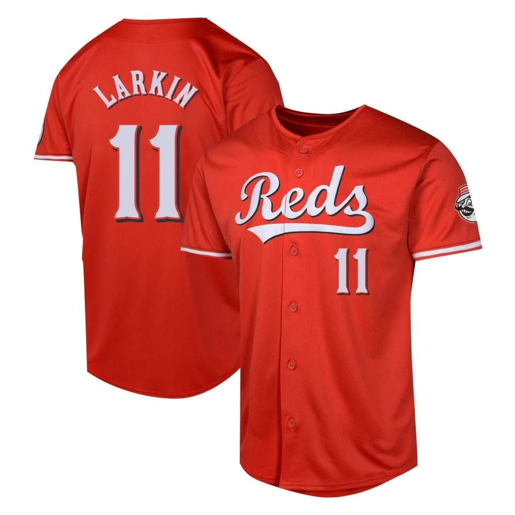 Davalo C.Reds #11 Barry Larkin Player Red 2026 City Connect Limited Home Stitched Jerseys