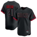 Davalo C.Reds #21 Hunter Greene Player Black City Connect Home Limited Stitched Jerseys