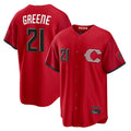 Davalo C.Reds #21 Hunter Greene Player Red 2026 City Connect Home Game Stitched Jerseys