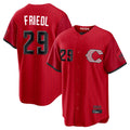 Davalo C.Reds #29 TJ Friedl Player Red 2026 City Connect Home Game Stitched Jerseys