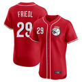 Davalo C.Reds #29 TJ Friedl Player Red Limited Elite Home Game Stitched Jerseys