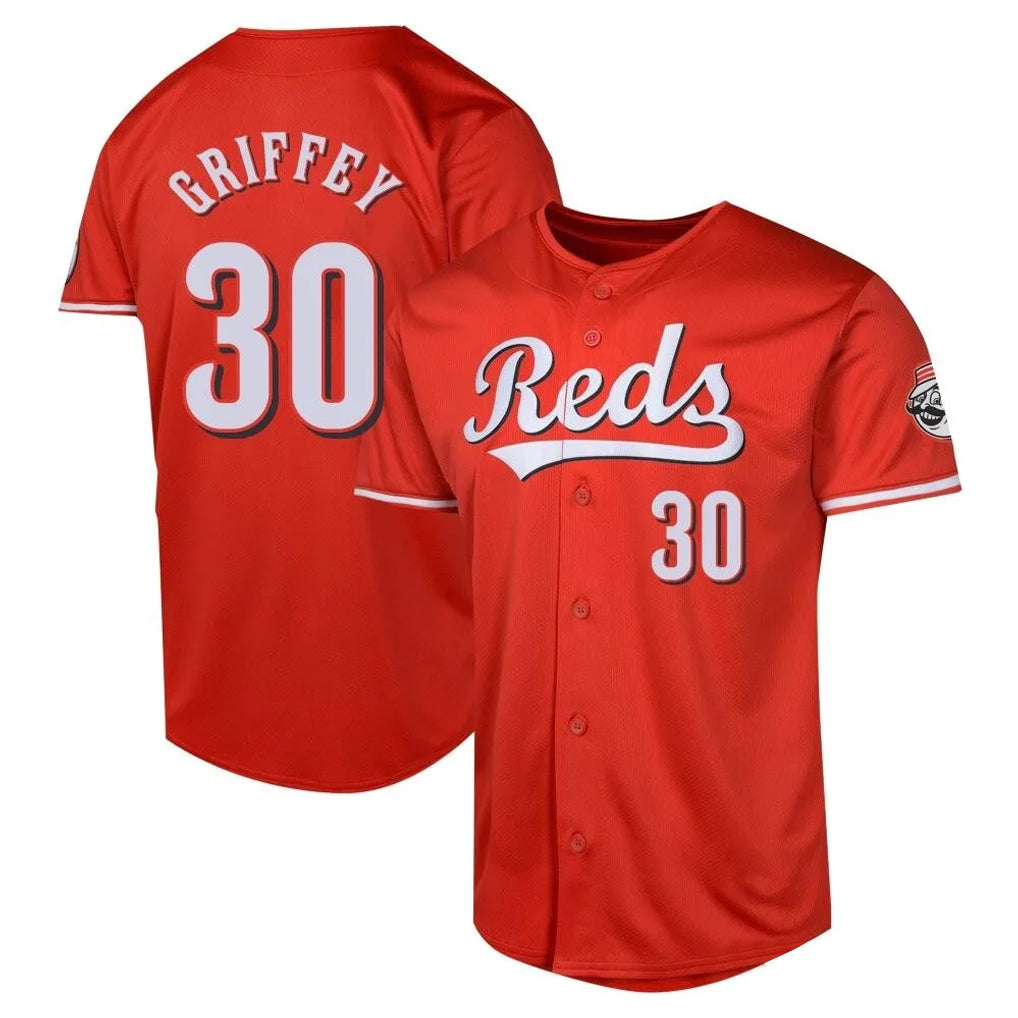 Davalo C.Reds #30 Ken Griffey Player Red 2026 City Connect Limited Home Stitched Jerseys