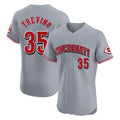 Davalo C.Reds #35 Jose Trevino Player Gray Limited Elite Home Stitched Jerseys