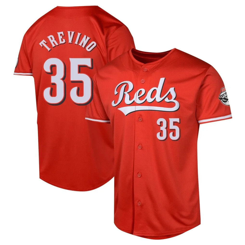 Davalo C.Reds #35 Jose Trevino Player Red 2026 City Connect Limited Home Stitched Jerseys
