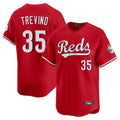 Davalo C.Reds #35 Jose Trevino Player Red Home Limited Stitched Jerseys