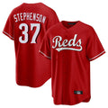 Davalo C.Reds #37 Tyler Stephenson Player Red Home Game Stitched Jerseys