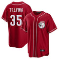 Davalo C.Reds #3 Ke'Bryan Hayes Player Red Game Home Stitched Jerseys