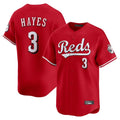 Davalo C.Reds #3 Ke'Bryan Hayes Player Red Home Limited Stitched Jerseys
