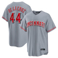 Davalo C.Reds #44 Elly De La Cruz Player Gray Home Game Stitched Jerseys