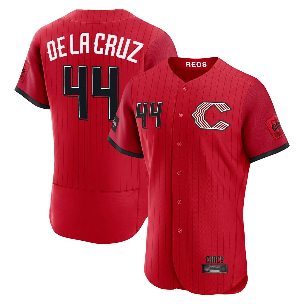 Davalo C.Reds #44 Elly De La Cruz Player Red 2026 City Connect Limited Elite Home Stitched Jerseys