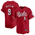 Davalo C.Reds #9 Matt McLain Player Red Home Limited Stitched Jerseys