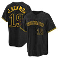 Davalo C.Rockies #19 Charlie Blackmon Player Black Snake Skin City Home Game Stitched Jerseys