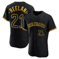 Davalo C.Rockies #21 Kyle Freeland Player Black Snake Skin City Limited Elite Home Stitched Jerseys