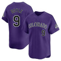 Davalo C.Rockies #9 Brenton Doyle Player Purple Limited Home Stitched Jerseys