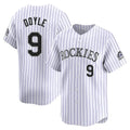 Davalo C.Rockies #9 Brenton Doyle Player White Limited Home Stitched Jerseys