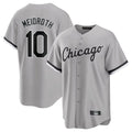 Davalo C.White Sox #10 Chase Meidroth Player Gray Home Game Stitched Jerseys