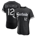 Davalo C.White Sox #12 Colson Montgomery Player Black City Connect Limited Elite Home Stitched Jerseys