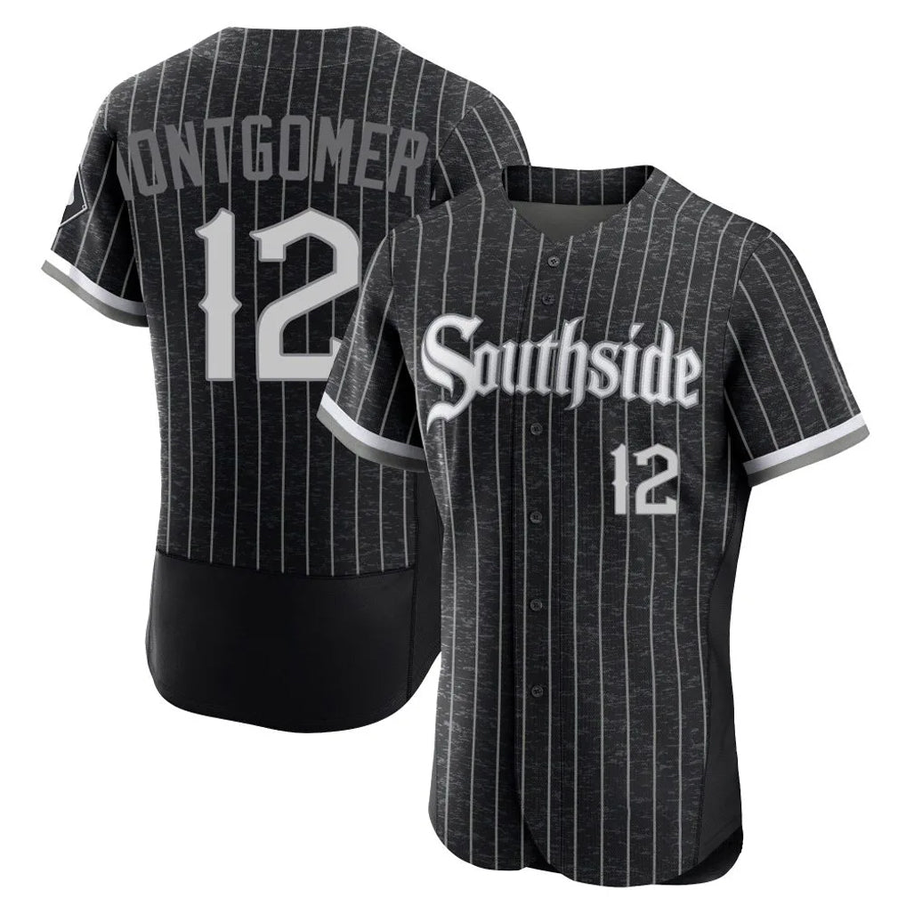Davalo C.White Sox #12 Colson Montgomery Player Black City Connect Limited Elite Home Stitched Jerseys