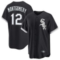 Davalo C.White Sox #12 Colson Montgomery Player Black Home Game Stitched Jerseys
