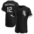 Davalo C.White Sox #12 Colson Montgomery Player Black Limited Elite Home Stitched Jerseys