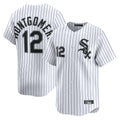 Davalo C.White Sox #12 Colson Montgomery Player White Stripe Limited Home Stitched Jerseys