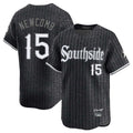 Davalo C.White Sox #15 Sean Newcomb Player Black City Connect Limited Home Stitched Jerseys