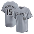 Davalo C.White Sox #15 Sean Newcomb Player Gray Road Limited Home Stitched Jerseys
