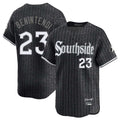 Davalo C.White Sox #23 Andrew Benintendi Player Black City Connect Limited Home Stitched Jerseys