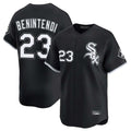 Davalo C.White Sox #23 Andrew Benintendi Player Black Home Game Stitched Jerseys