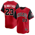 Davalo C.White Sox #23 Andrew Benintendi Player Red City Connect Limited Home Stitched Jerseys