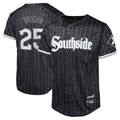 Davalo C.White Sox #25 Andrew Vaughn Player Black City Connect Home Game Stitched Jerseys