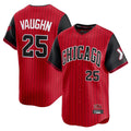 Davalo C.White Sox #25 Andrew Vaughn Player Red City Connect Limited Home Stitched Jerseys