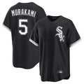 Davalo C.White Sox #5 Munetaka Murakami Player Black Home Game Stitched Jerseys