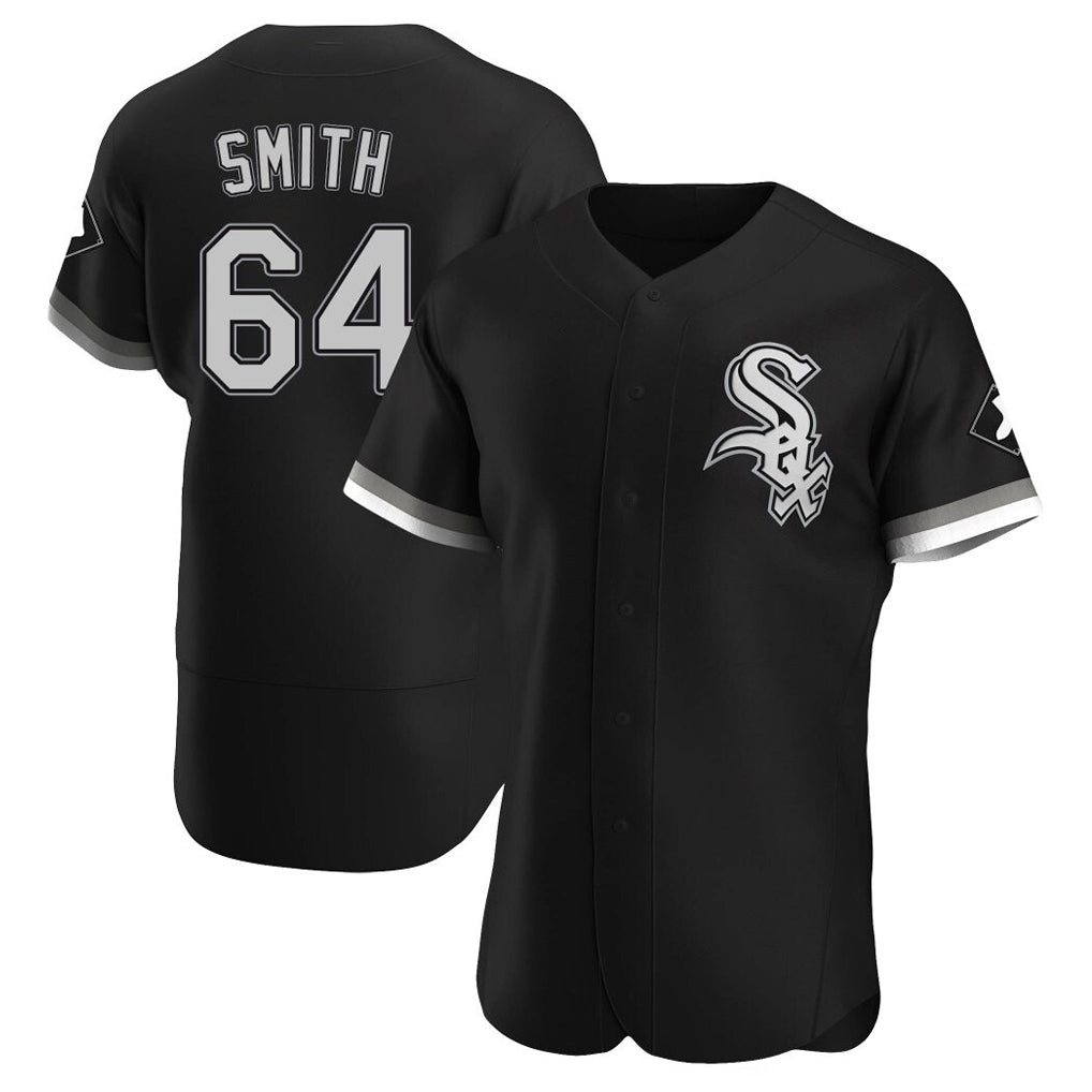 Davalo C.White Sox #64 Shane Smith Player Black Limited Elite Home Stitched Jerseys