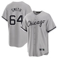 Davalo C.White Sox #64 Shane Smith Player Gray Home Game Stitched Jerseys