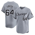 Davalo C.White Sox #64 Shane Smith Player Gray Road Limited Home Stitched Jerseys