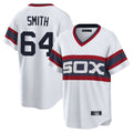 Davalo C.White Sox #64 Shane Smith Player White T-shirt Home Game Stitched Jerseys