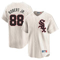 Davalo C.White Sox #88 Luis Robert Jr Player Cream Cooperstown Collection Limited Home Stitched Jerseys
