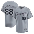 Davalo C.White Sox #88 Luis Robert Jr Player Gray Road Limited Home Stitched Jerseys