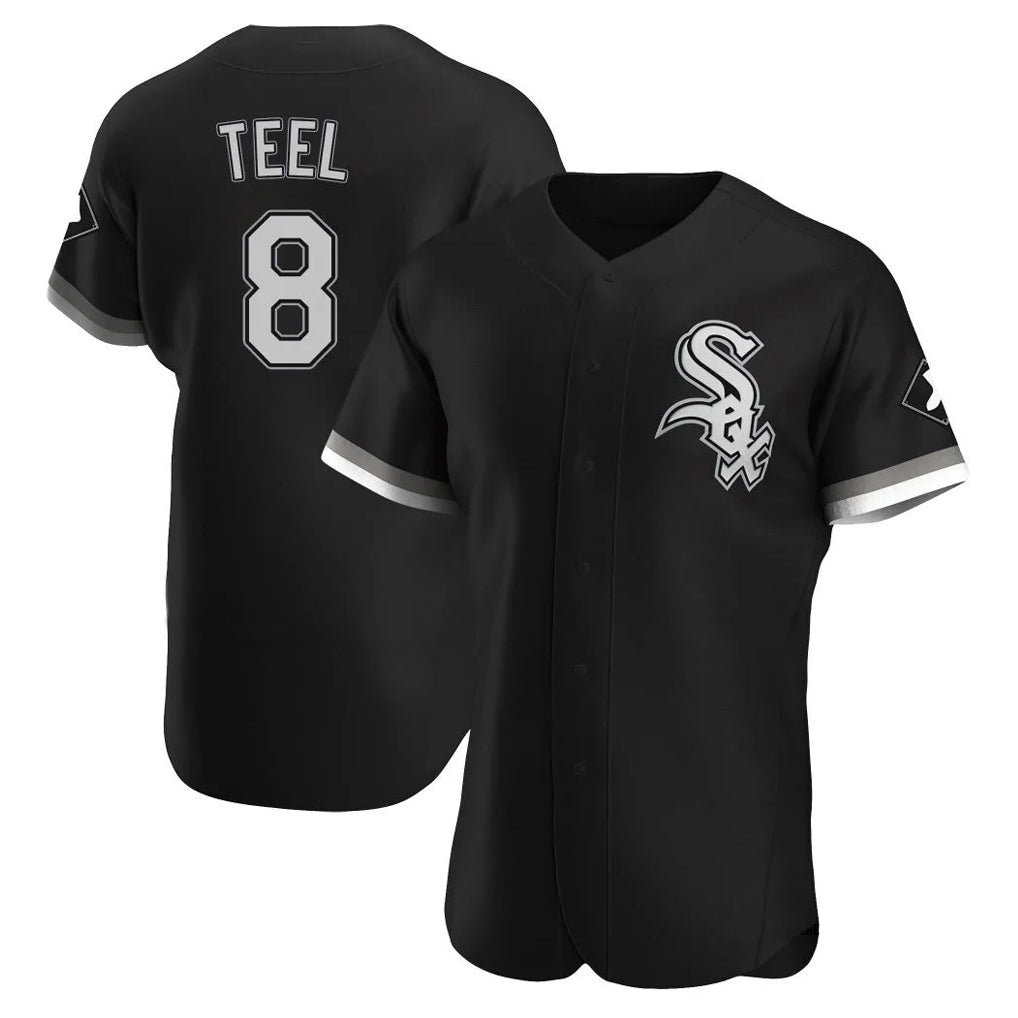 Davalo C.White Sox #8 Kyle Teel Player Black Limited Elite Home Stitched Jerseys