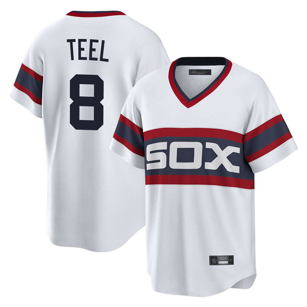Davalo C.White Sox #8 Kyle Teel Player White T-shirt Home Game Stitched Jerseys