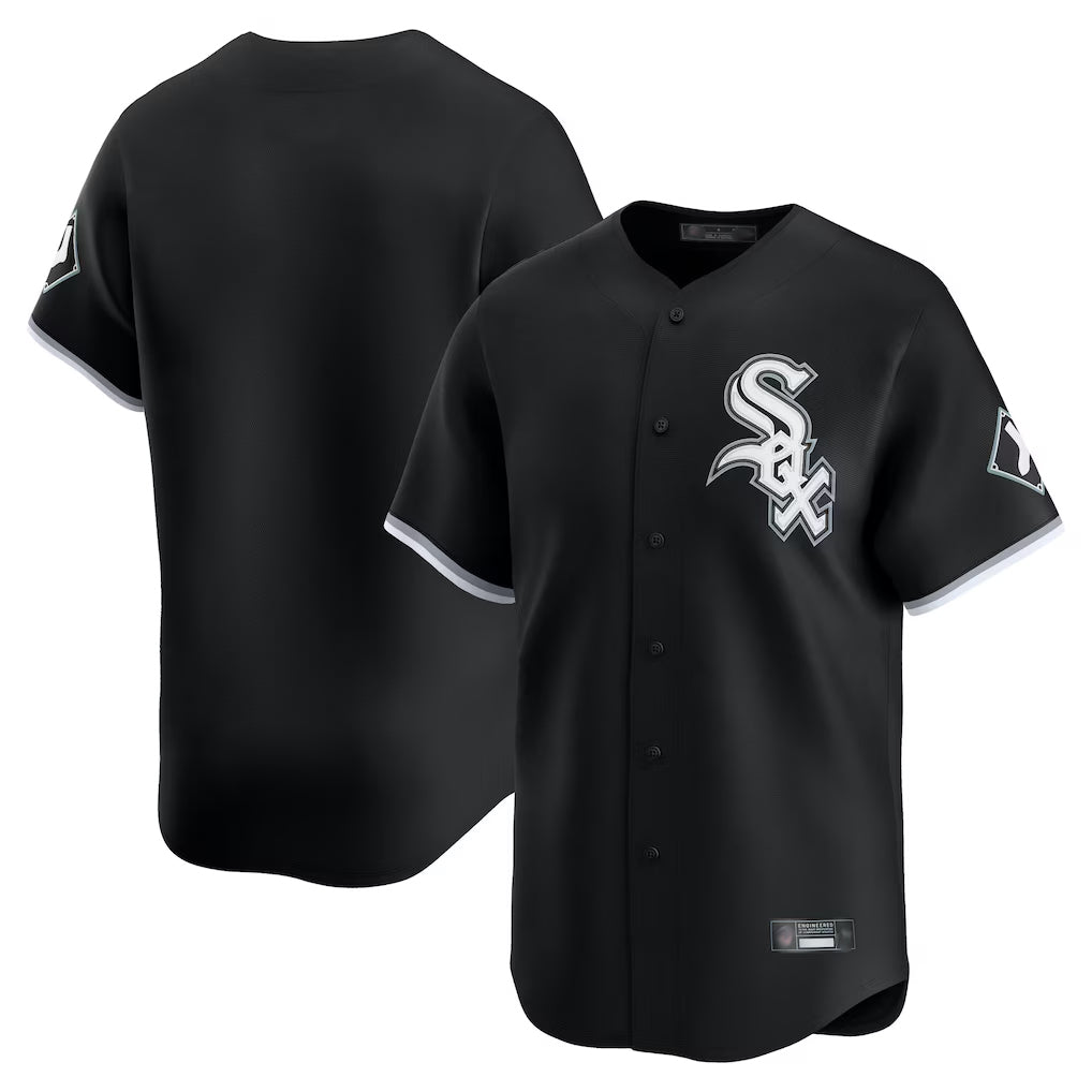Davalo C.White Sox ## White Sox Blank Player Black Limited Home Stitched Jerseys