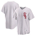 Davalo C.White Sox ## White Sox Blank Player Red Stripe White Home Game Stitched Jerseys