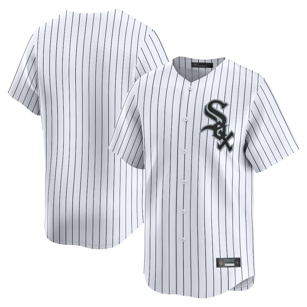 Davalo C.White Sox ## White Sox Blank Player White Stripe Limited Home Stitched Jerseys
