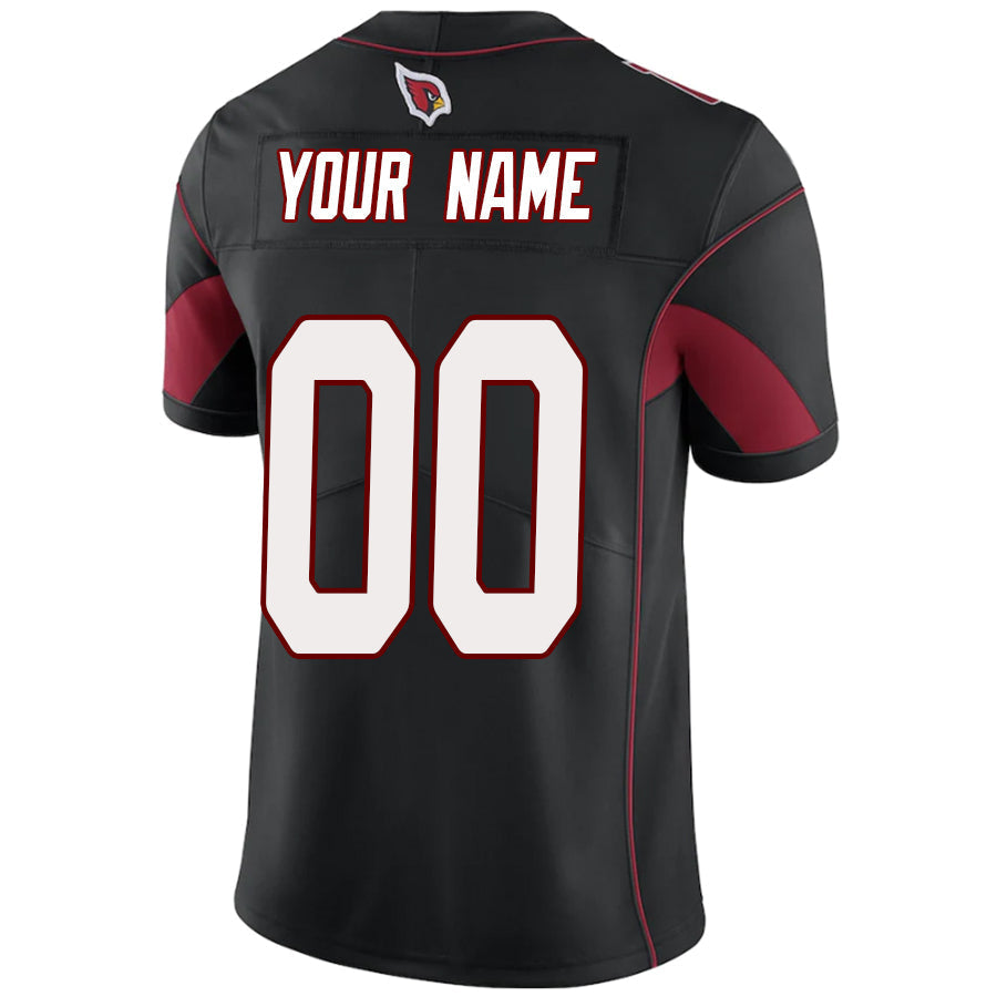 Davalo Custom A.Cardinal Black Vapor Limited Elite Stitched Jerseys