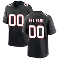 Davalo Custom A.Falcons Black Throwback Limited Home Game Any Name & Numbers Stitched Jerseys