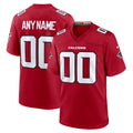Davalo Custom A.Falcons Red Replica Home Game Any Name & Numbers Stitched Jerseys