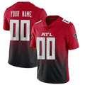 Davalo Custom A.Falcons Red Vapor Untouchable Limited Home Game Any Name & Numbers Stitched Jerseys