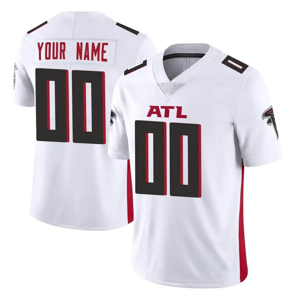 Davalo Custom A.Falcons White Vapor Untouchable Limited Home Game Any Name & Numbers Stitched Jerseys